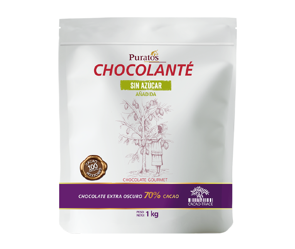 CHOCOLANTÉ 70% SIN AZÚCAR AÑADIDA - Puratos