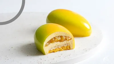 Tarta de mango creativa