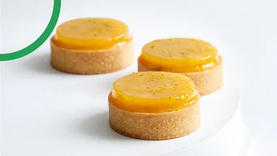 Tarta de mango saludable